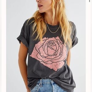 Free People Rose Tee